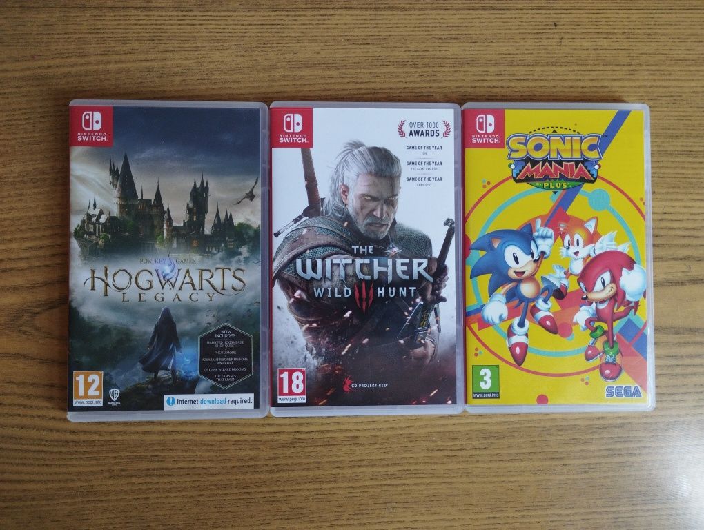 Продам картриджи на Nintendo switch