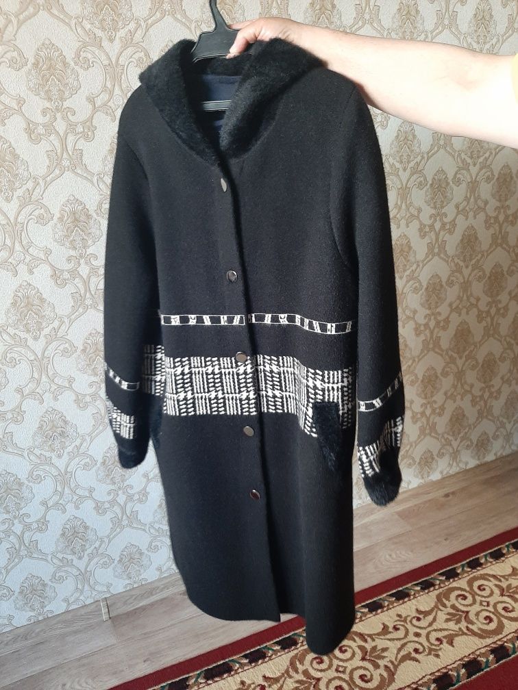 Альпака пальто в отличном состоянии