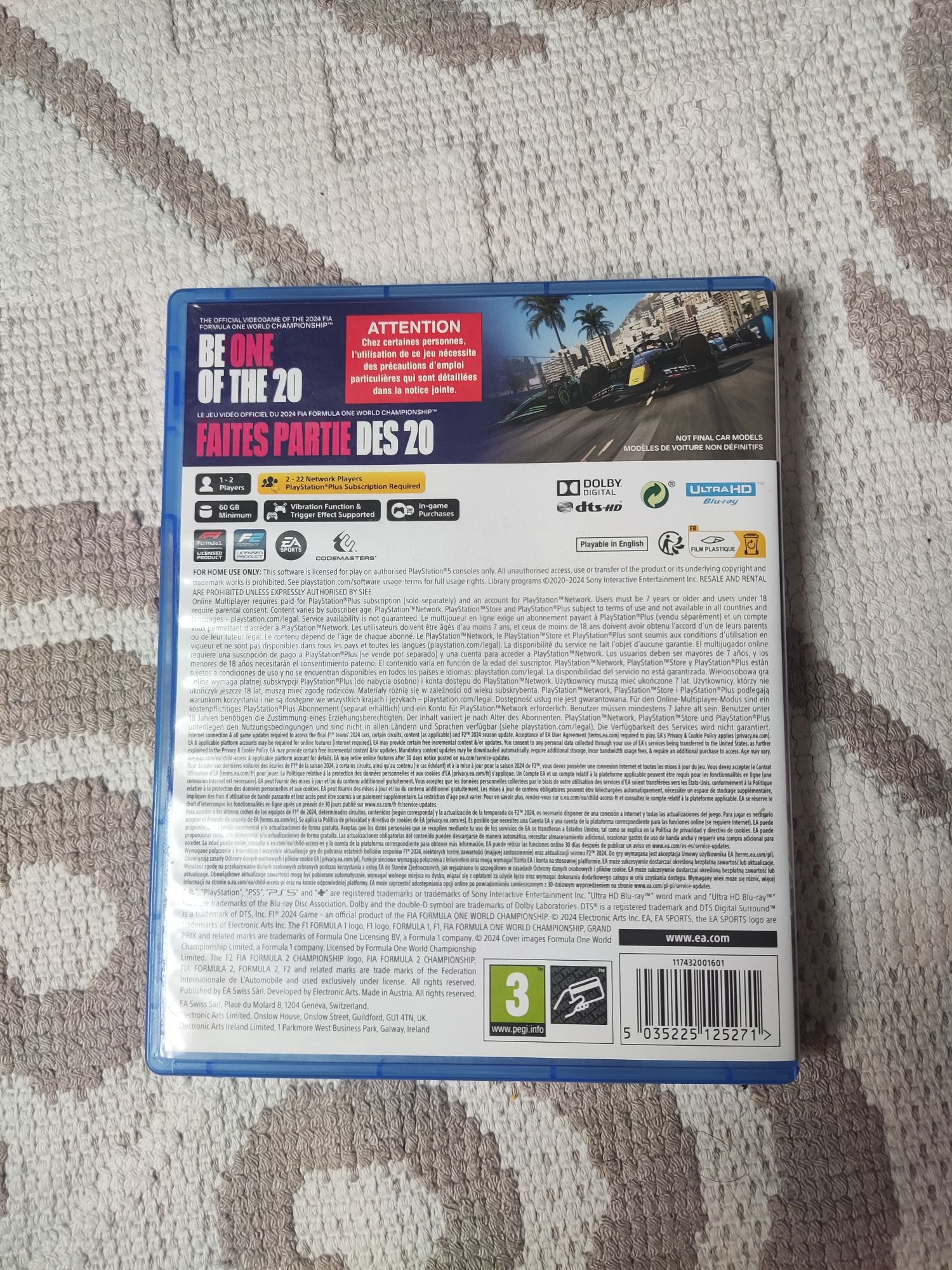 Ghost of Tsushima Director's cut PS5 и F1 24 ps5