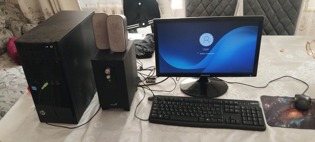 Продам кампютер в хорошем состояние , всё в комплекте ,калонки ,и т д