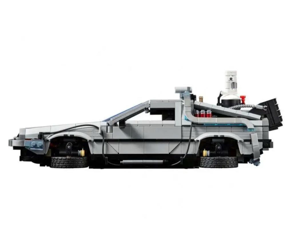 Конструктор Lego DeLorean, машина из "Назад в будущее" 1872 дет