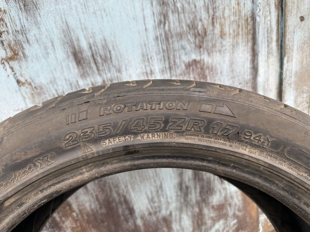 Р 17 235/45 летняя резина