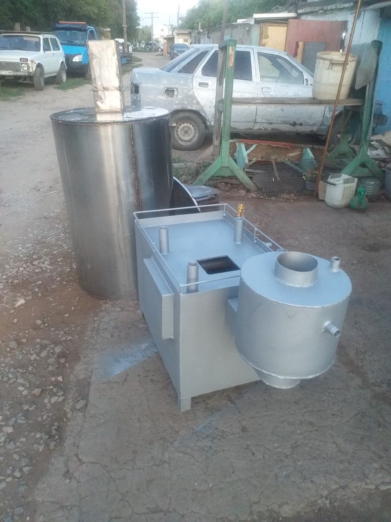 Продам котёл для бани газовый  универсальный, горячая вода сухой мокры
