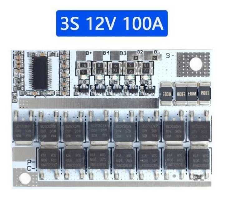 Защитная балансировочная BMS плата 1S/2S/3S/4S/5S/6S/7S для Li-ion акк