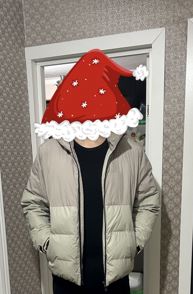 Продам зимнюю куртку Masculino б/у