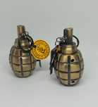 Газовая зажигалка граната. Турбо зажигалка. Зажигалка лимонка.lighter