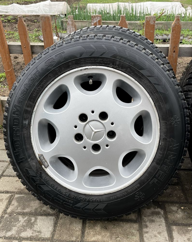Диски с резиной R15 Mercedes