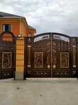 Покраска ворота .Сварка