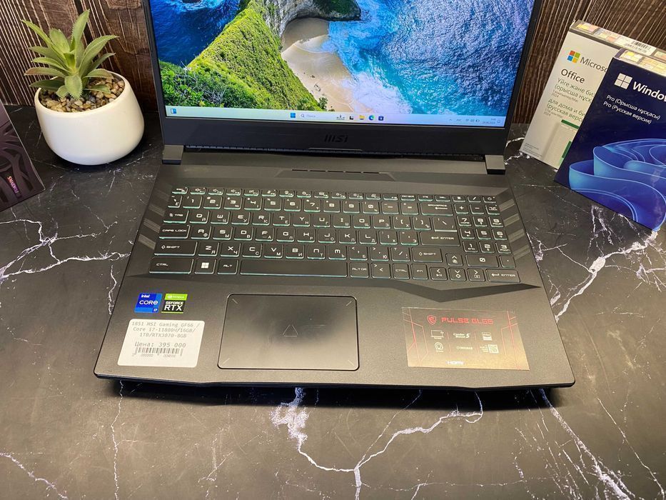 MSI Gaming 15 - Core i7‑11800H / RTX 3070 / 16 GB / 1 TB SSD / 144 Hz