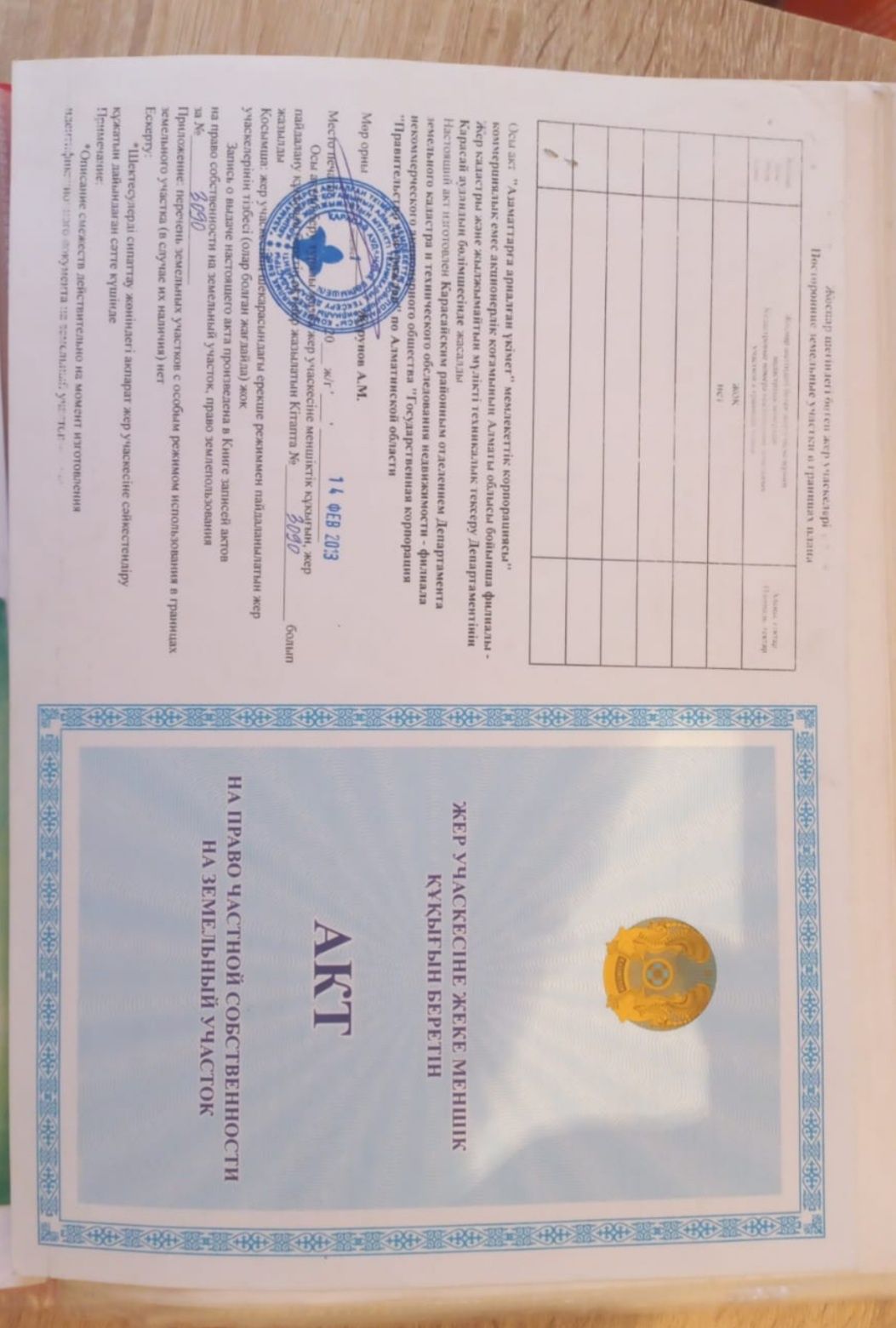 Продам участок! свет, вода, газ есть
