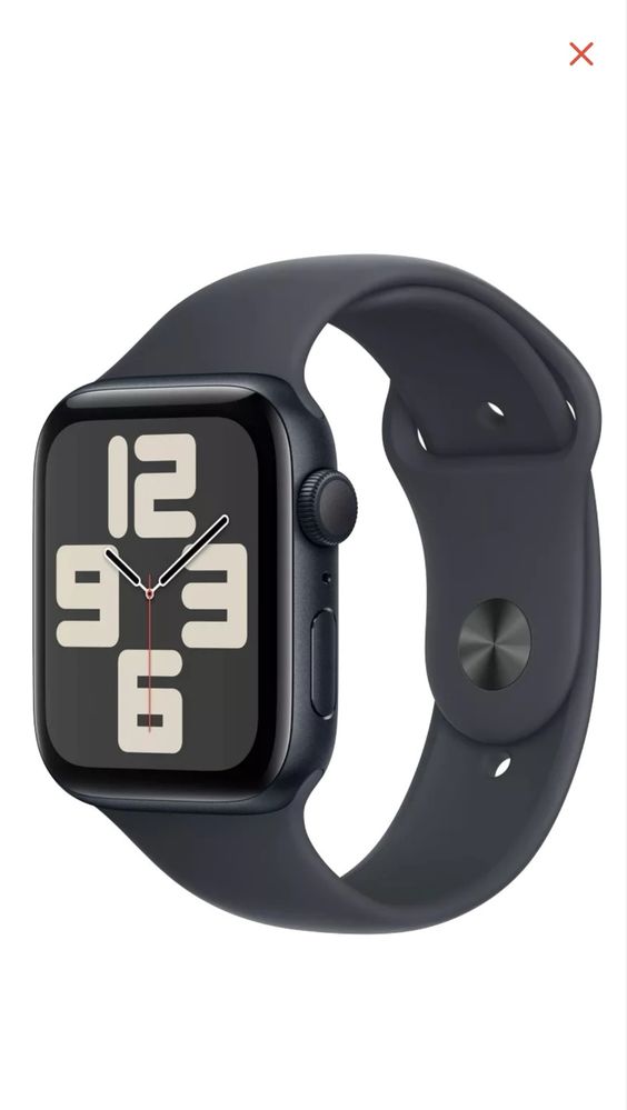 Смарт-часы Apple Watch SE GPS Gen.2 2024 M/L 44 мм черно-синий