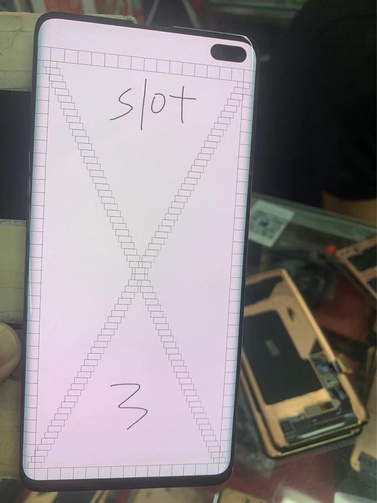 Экран на модели Samsung