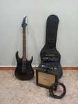 Продаю Электрогитару Starsun и Комбоусилитель Orange Crush 12 Black