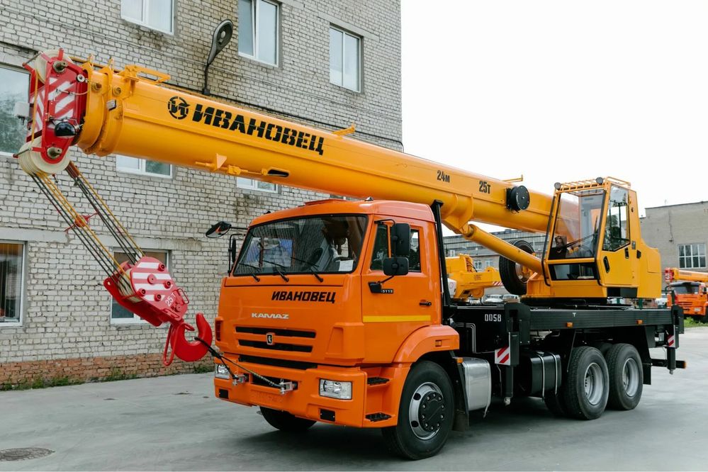 Аренда Автокрана Ивановец и китаец к5