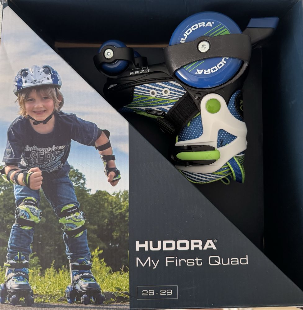 Ролики Hudora 26-29 размер. Новые