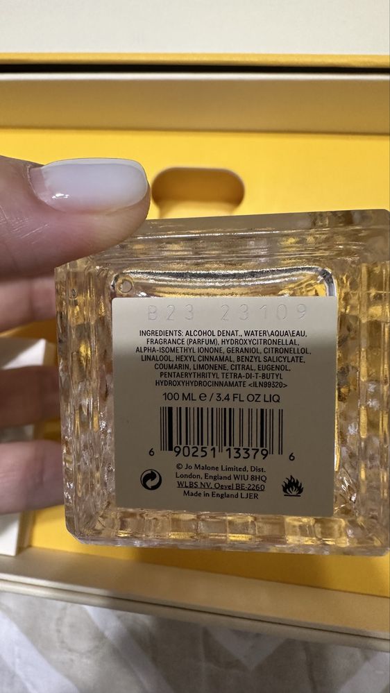 Парфюм от Jo Malone