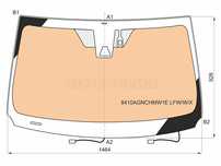 Стекло лобовое Toyota Rav 4