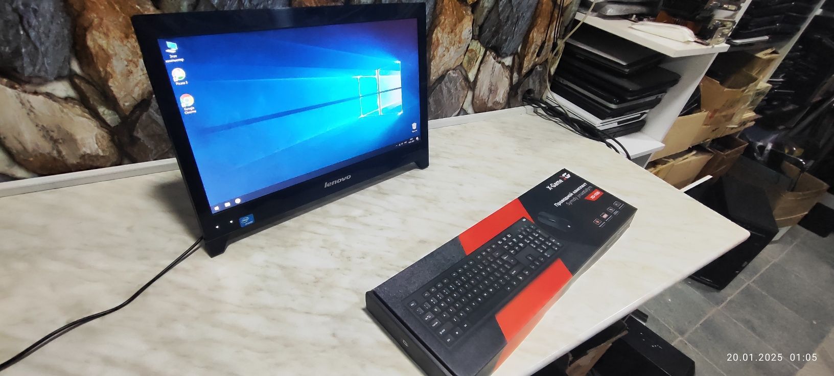 Хороший моноблок Lenovo+ssd