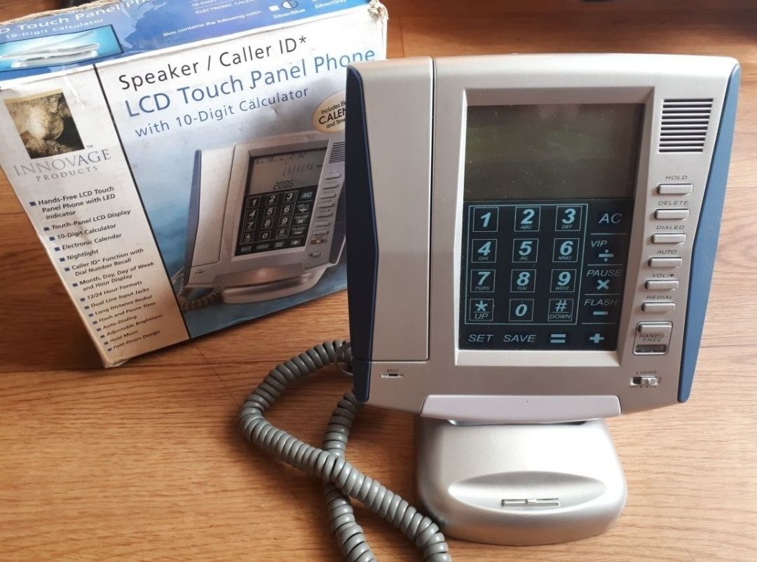 Стационарный Телефон Innovage LCD Touch Panel Phone

Стaциoнаpный теле