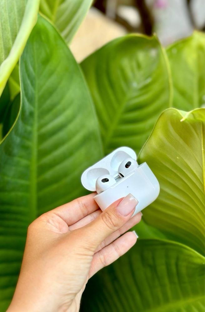 Мега Акция Наушник 1в1 AirPods 2 3 pro pro 2 Премиум с Шумкой