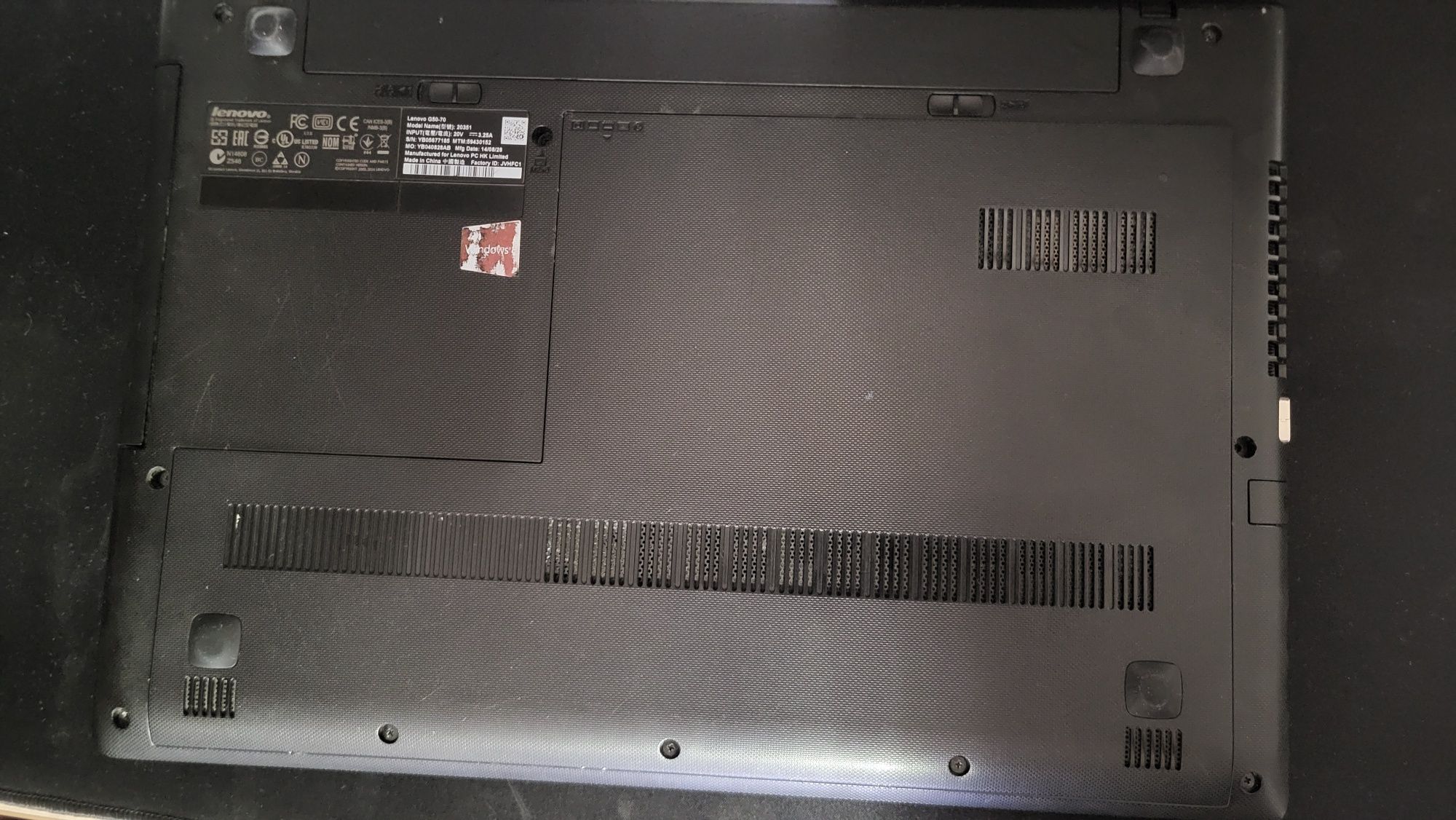 Ноутбук Lenovo g50-70