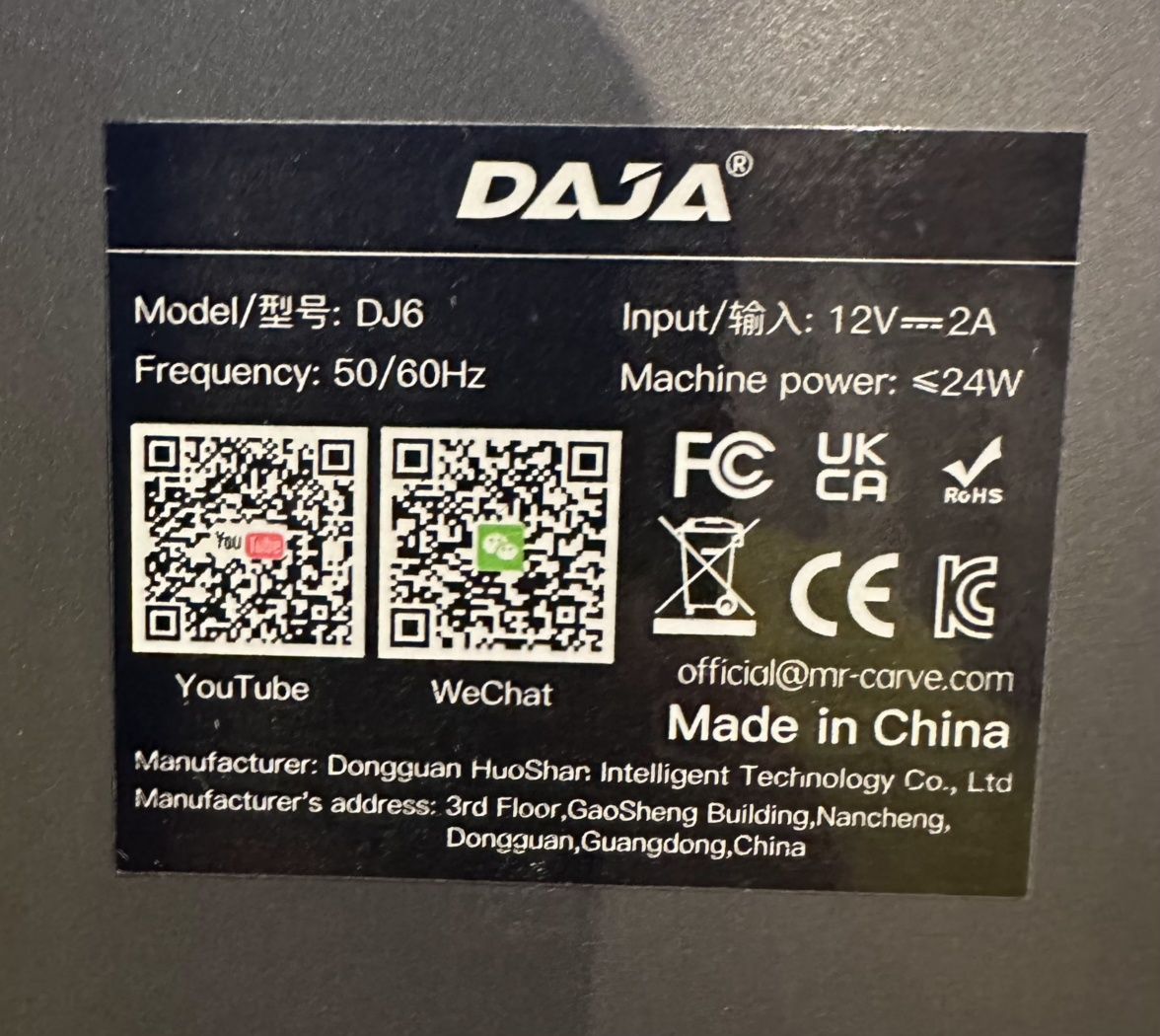 Продается лазерный гравер DAJA DJ6 (12V, 24W)