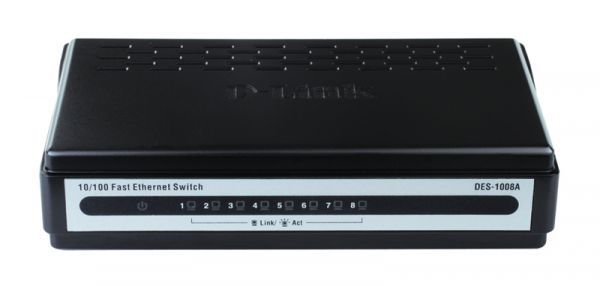 Коммутатор Dlink des 1008a