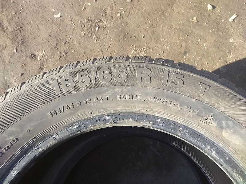 Шины 185/65 R15 - "Barum Polaris 3" (Чехия), зимние.