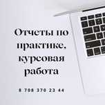 Отчет по практике, курсовая/преддипломная работа