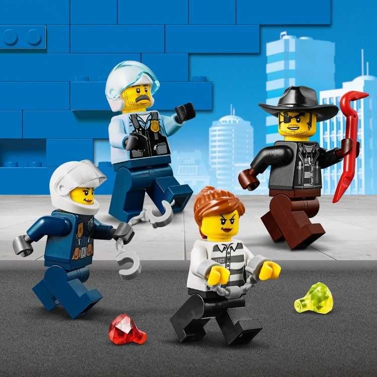 Оригинальный LEGO набор 60243 Погоня на полицейском вертолете!