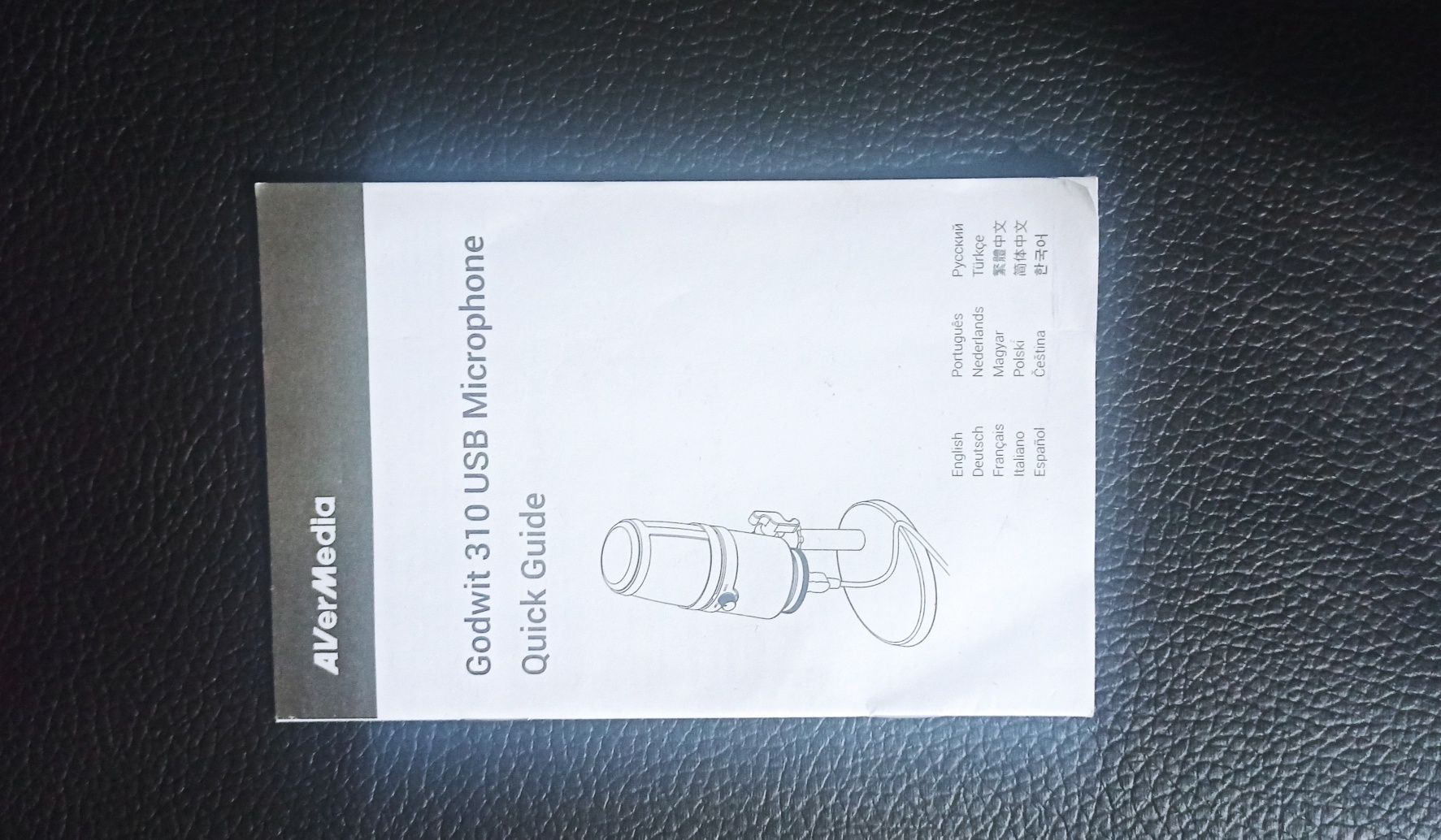 Игровой микрофон AverMedia AM310 USB MICROPHONE