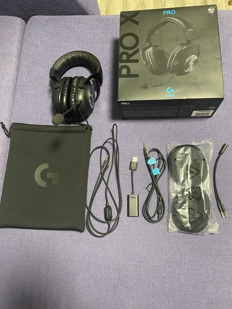 Наушники logitech g pro x