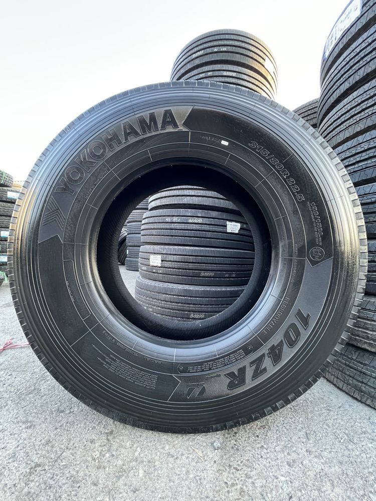 Грузовые шины YOKOHAMA 315/80 R22.5 104ZR (рулевая ось)