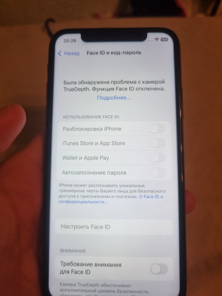 Apple iphone X 256gb