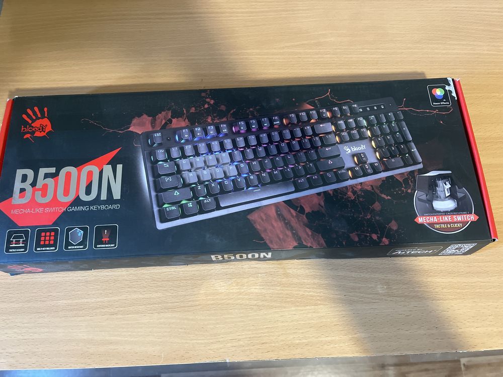 Клавиатура Bloody b500n