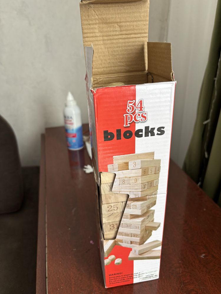 Продам детскую  игру дженга ,игра в блоки ,