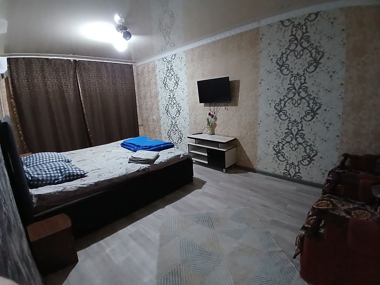 1,2комн.квы,почасовой, Восток, Север
