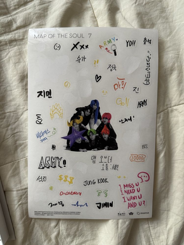 альбом bts map of the soul version 2