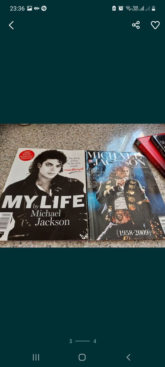 Журналы и книги Майкла Джексона Michael Jackson