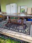 Продам стол деревянный 213×106 бу