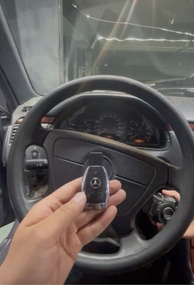 Восстановление, ремонт ключей mercedes W210