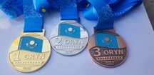 3. Цифра 123 медаль