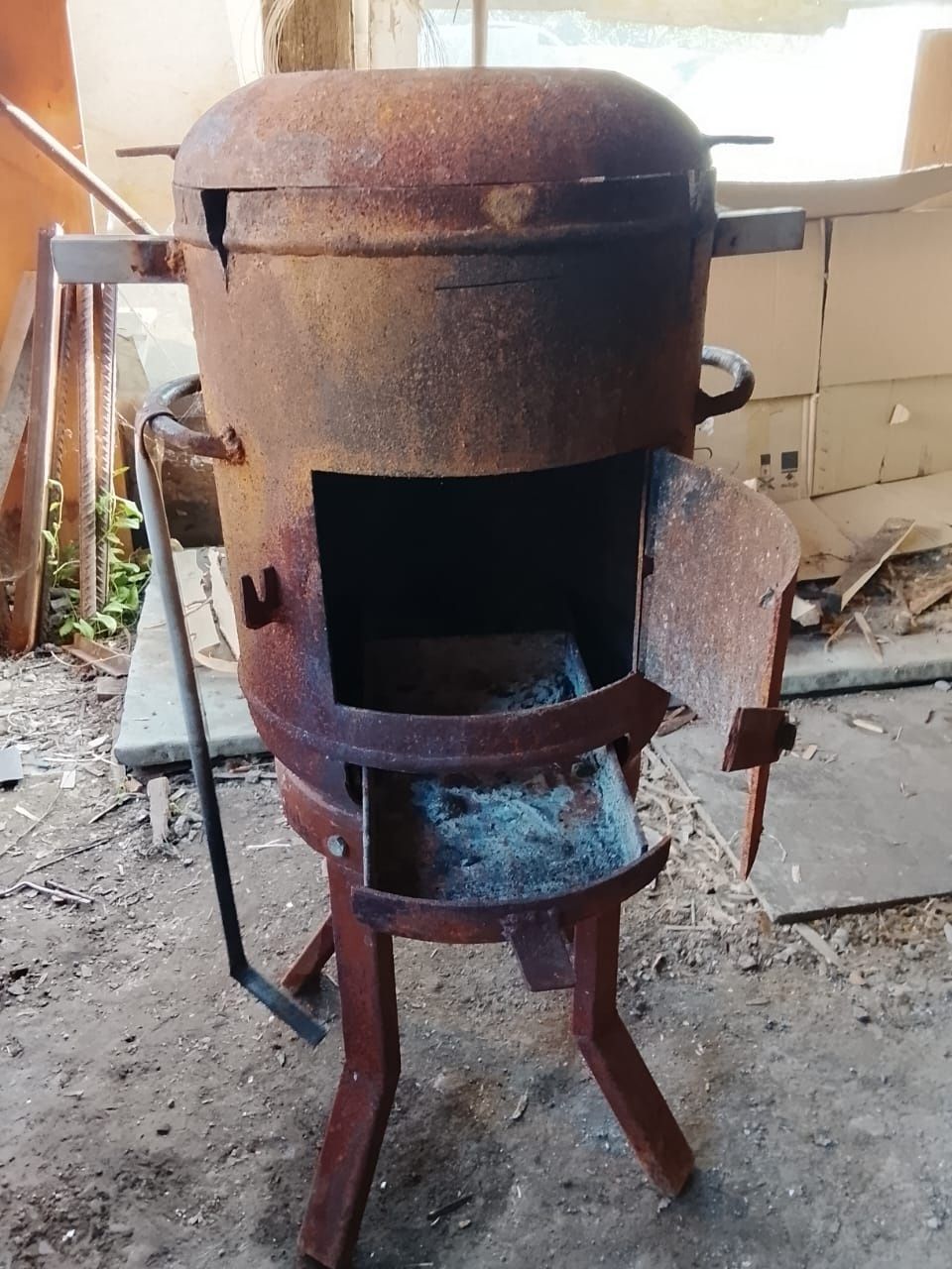 Срочно продам печь под казан
