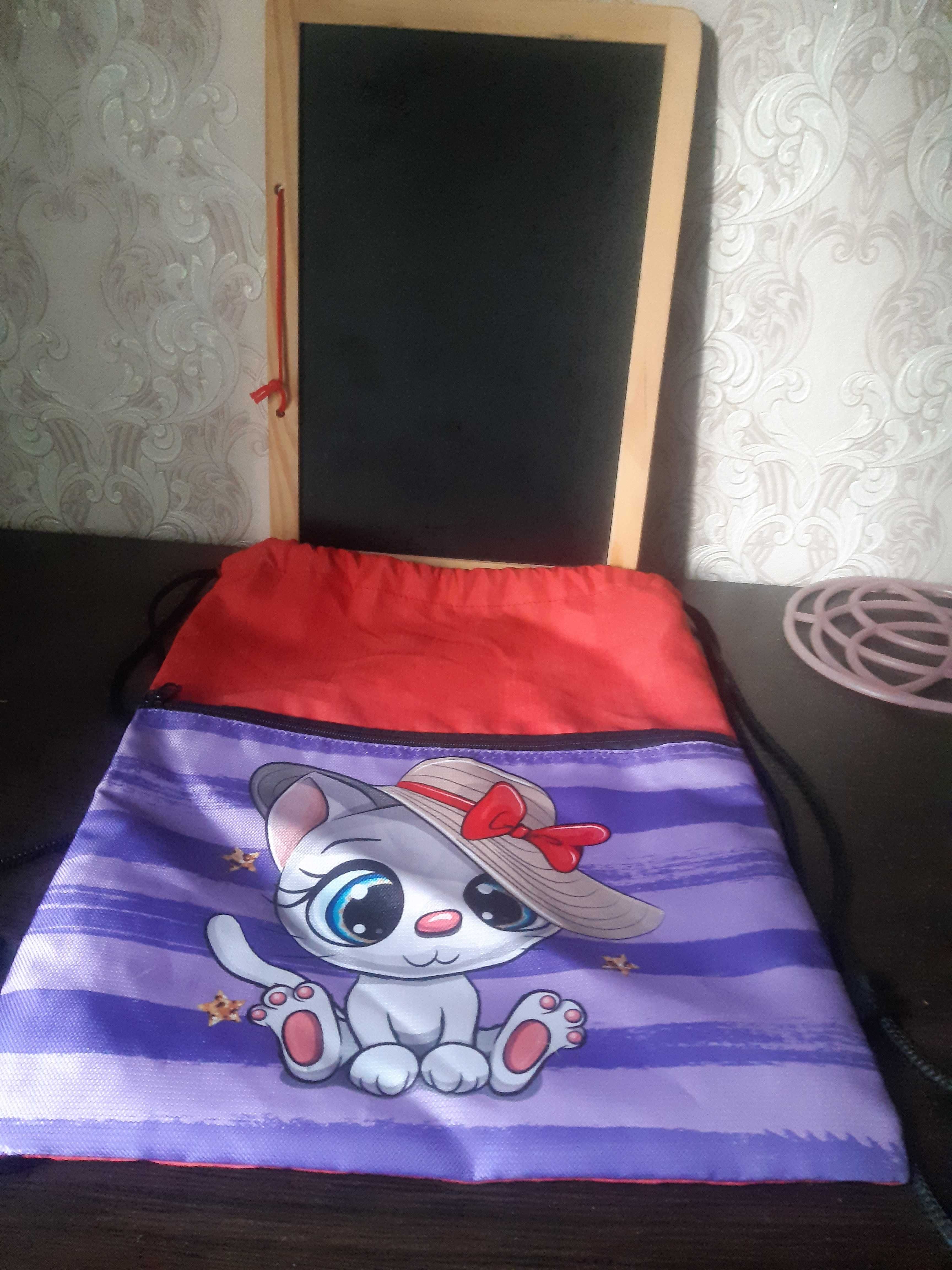 Детский стол парта nika стул сумка канцелярия и игрушки в подарок