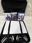 Playstation 5 с дисководом новый с двумя джойстиками память 1 терабайт