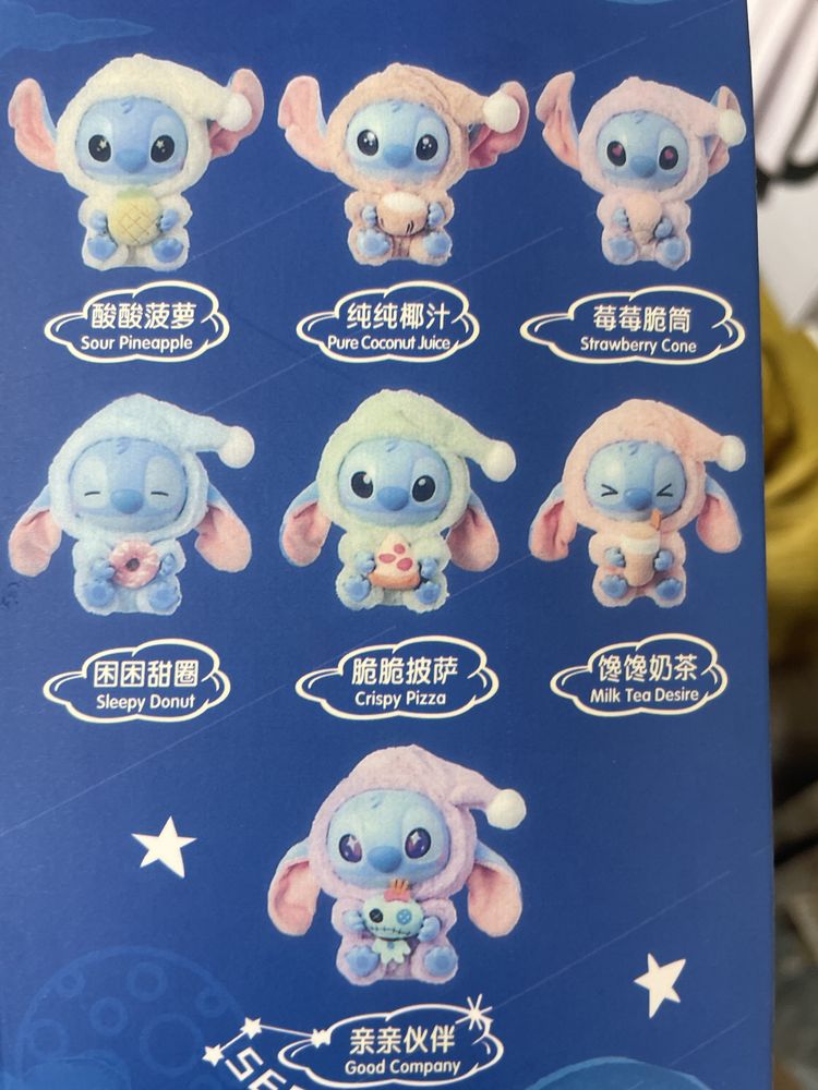 Игрушки Pop mart labubu И Disnep/Miniso stitch