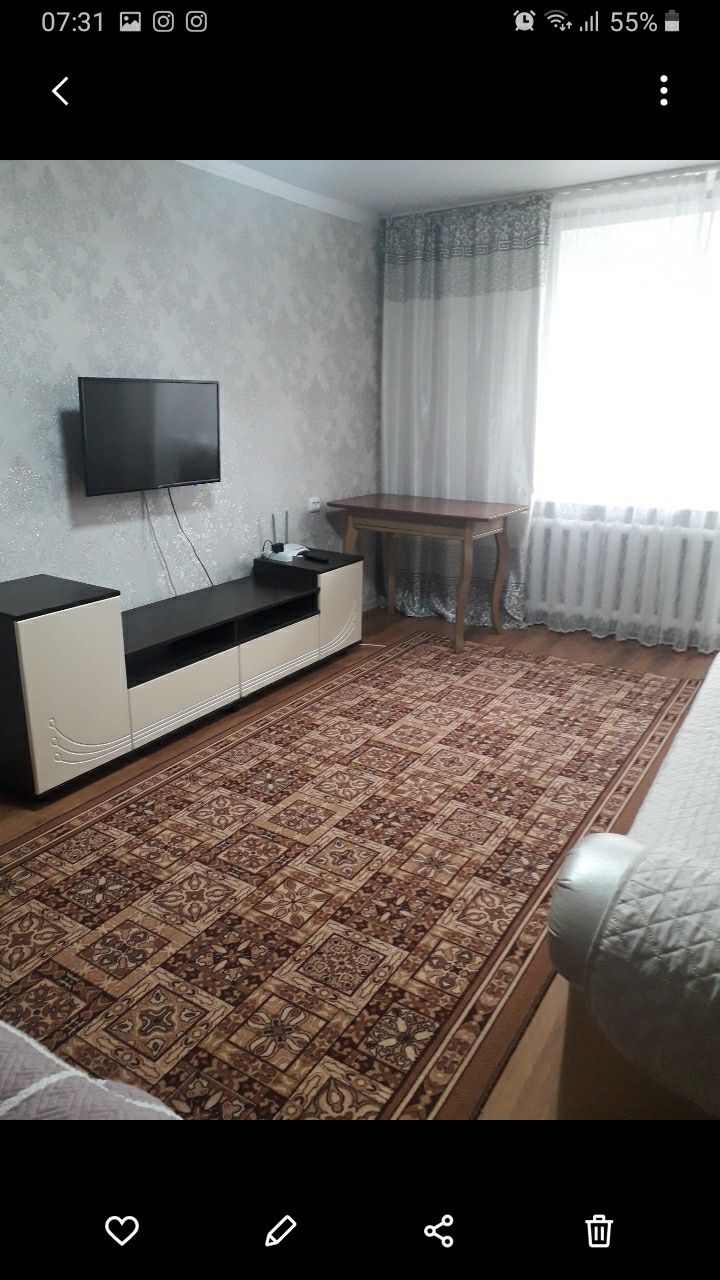1-комн. квартира посуточно в центре и в районе вокзала