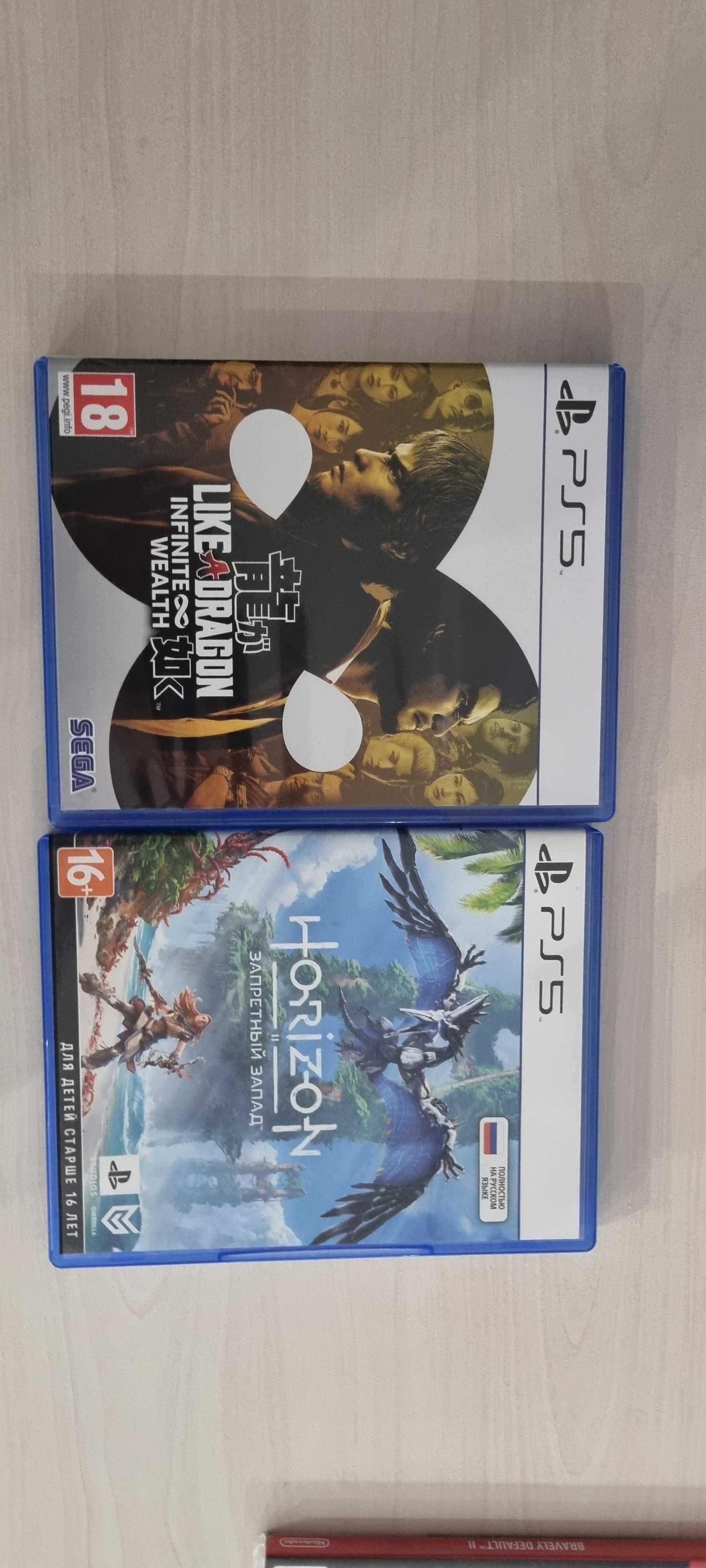 Игры на Nintendo switch и playstation 5