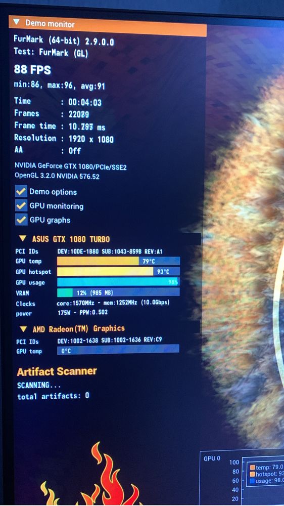 1080 turbo от asus