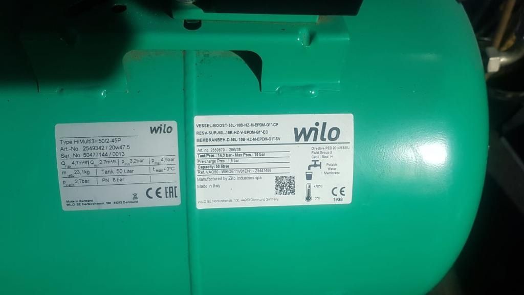 Продам насос  Wilo